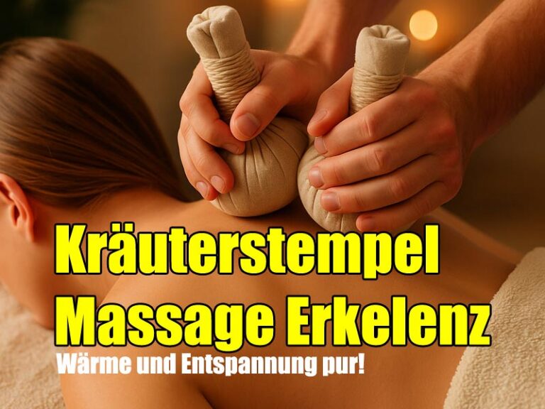 Kräuterstempel Massage Erkelenz: Wärme und Entspannung pur!